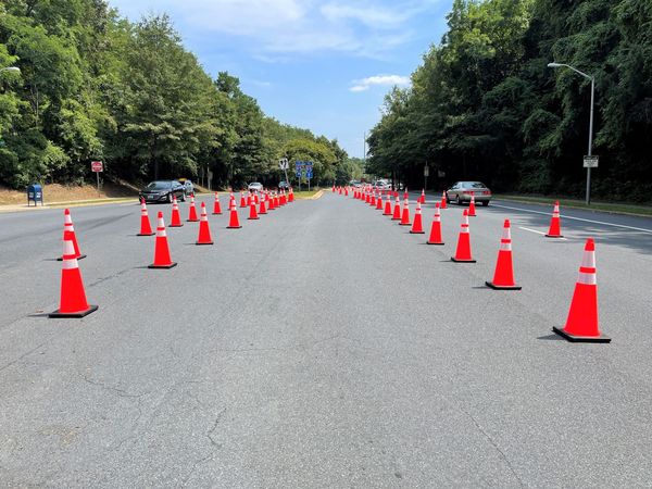 Os conos de tráfico son ferramentas indispensables na xestión do tráfico