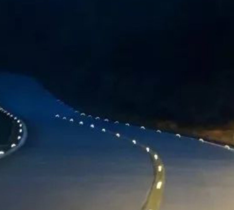 Odblaskowe słupki drogowe 3M oświetlają chilijskie miasta